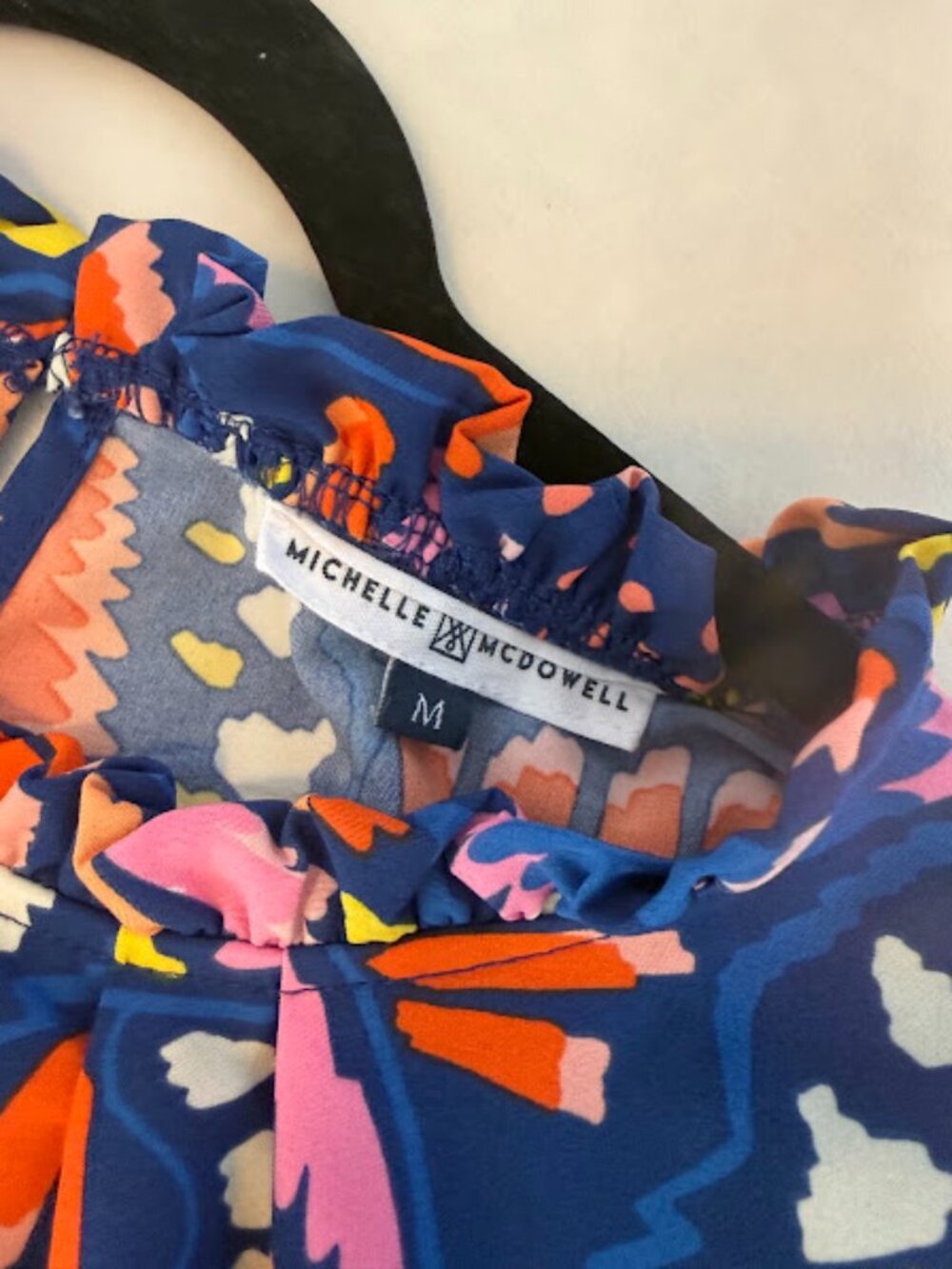 Michelle McDowell Printed Blouse – M